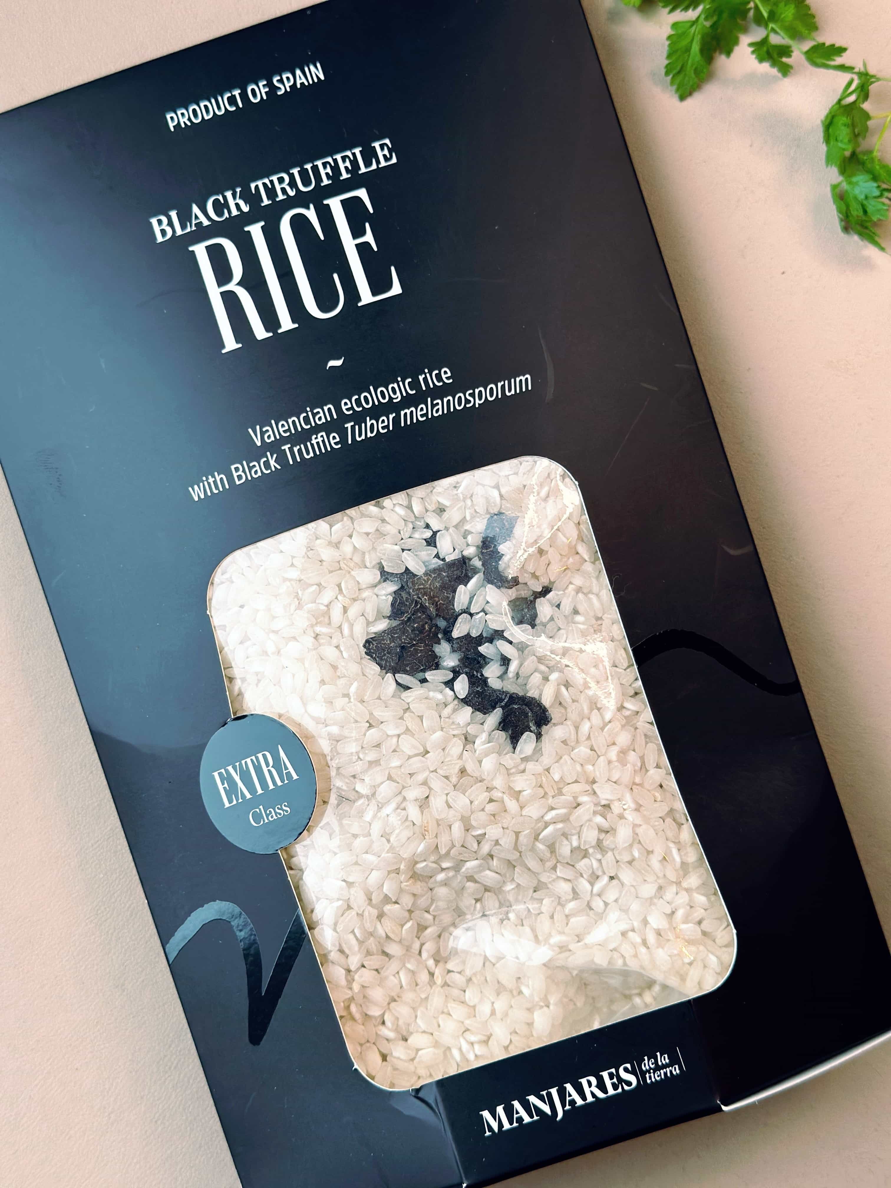 Risottoris med sort vintertrøffel